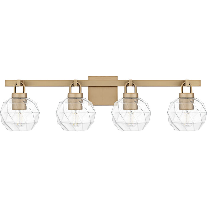 Quoizel CIA8632BGD Four Light Bath, Bronze Gold