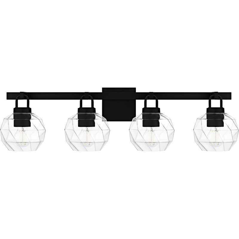 Quoizel CIA8632MBK Four Light Bath, Matte Black