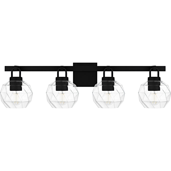 Quoizel CIA8632MBK Four Light Bath, Matte Black