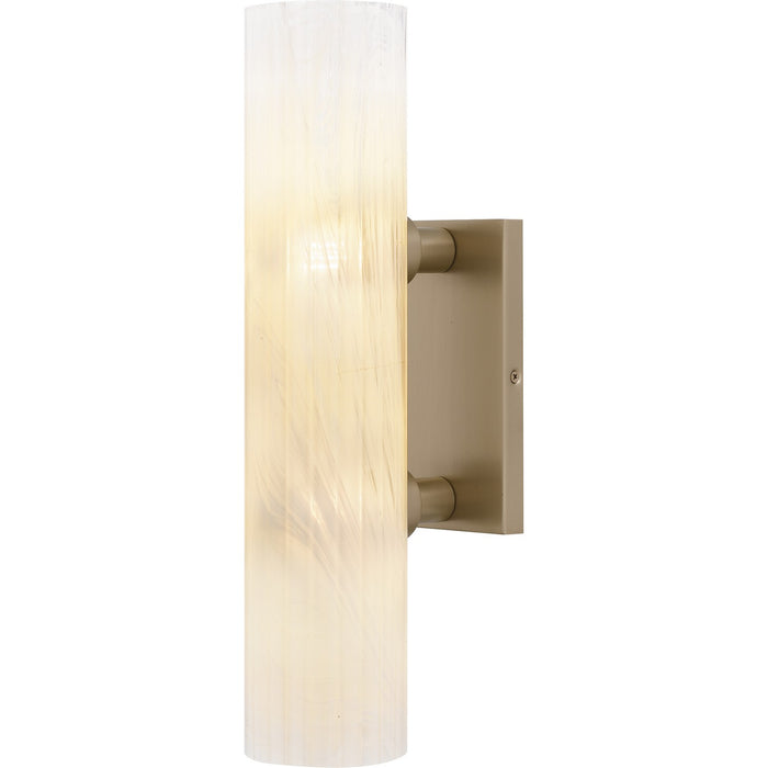 Quoizel CRR8805BGD Two Light Wall Sconce, Bronze Gold