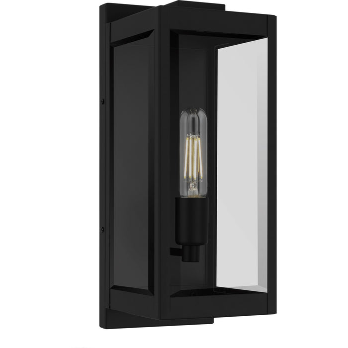 Quoizel EVR8406EK One Light Outdoor Wall Lantern, Earth Black