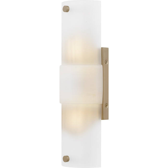 Quoizel FGN8705BGD Two Light Wall Sconce, Bronze Gold