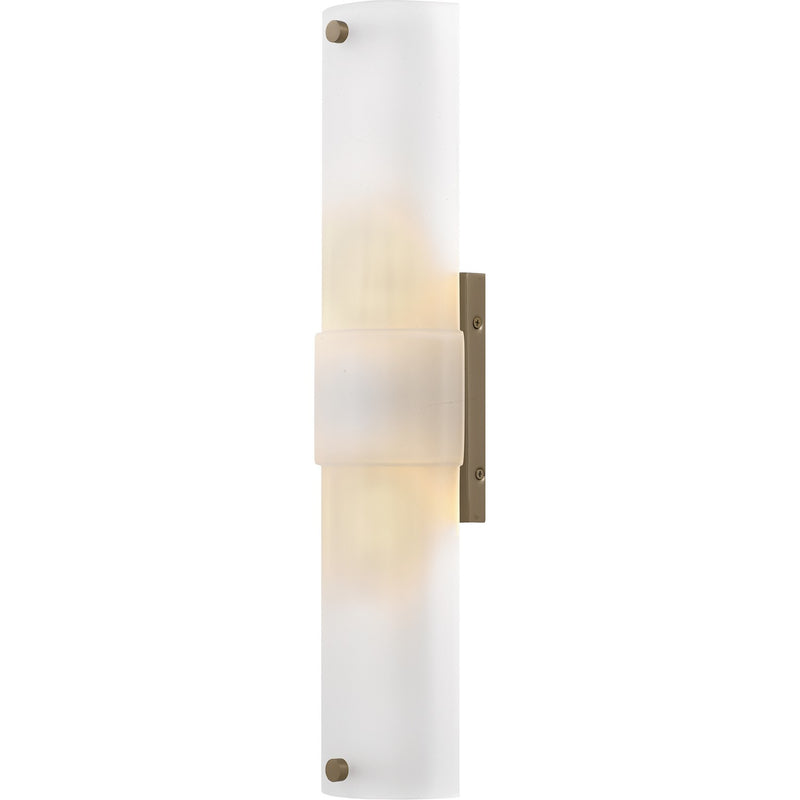 Quoizel FGN8805BGD Two Light Wall Sconce, Bronze Gold