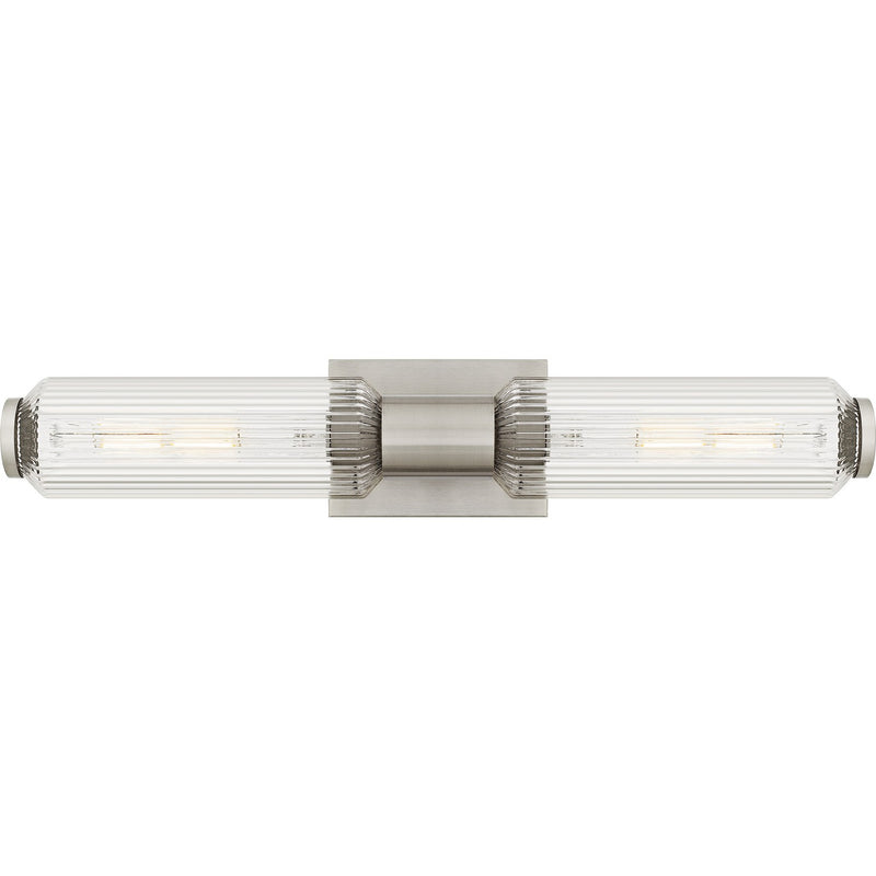 Quoizel HWS8524BN Two Light Bath, Brushed Nickel