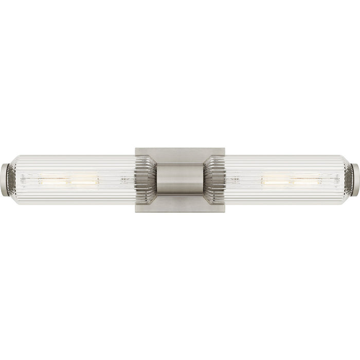 Quoizel HWS8524BN Two Light Bath, Brushed Nickel
