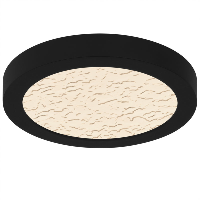 Quoizel OSTC1708EK LED Flush Mount, Earth Black