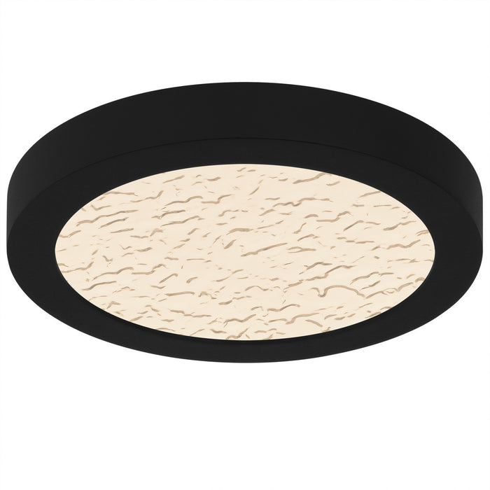 Quoizel OSTC1708EK LED Flush Mount, Earth Black