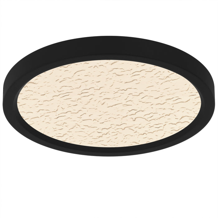 Quoizel OSTC1711EK LED Flush Mount, Earth Black