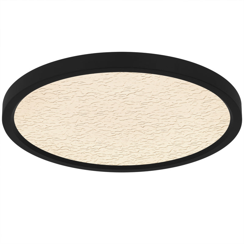 Quoizel OSTC1715EK LED Flush Mount, Earth Black