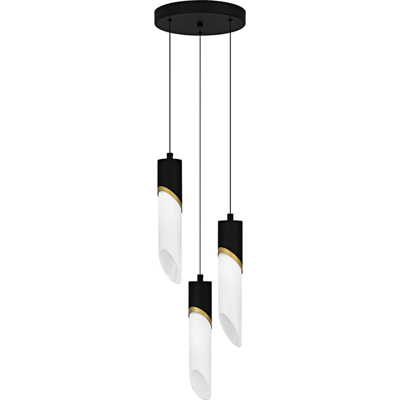 Quoizel PCAYS1810MBK LED Pendant, Matte Black
