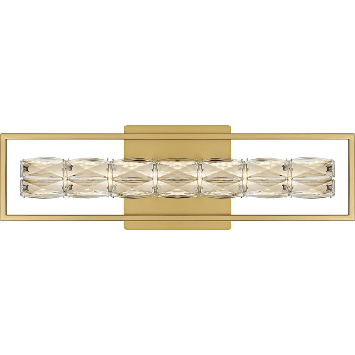 Quoizel PCDZ8524SGD LED Bath Light, Soft Gold