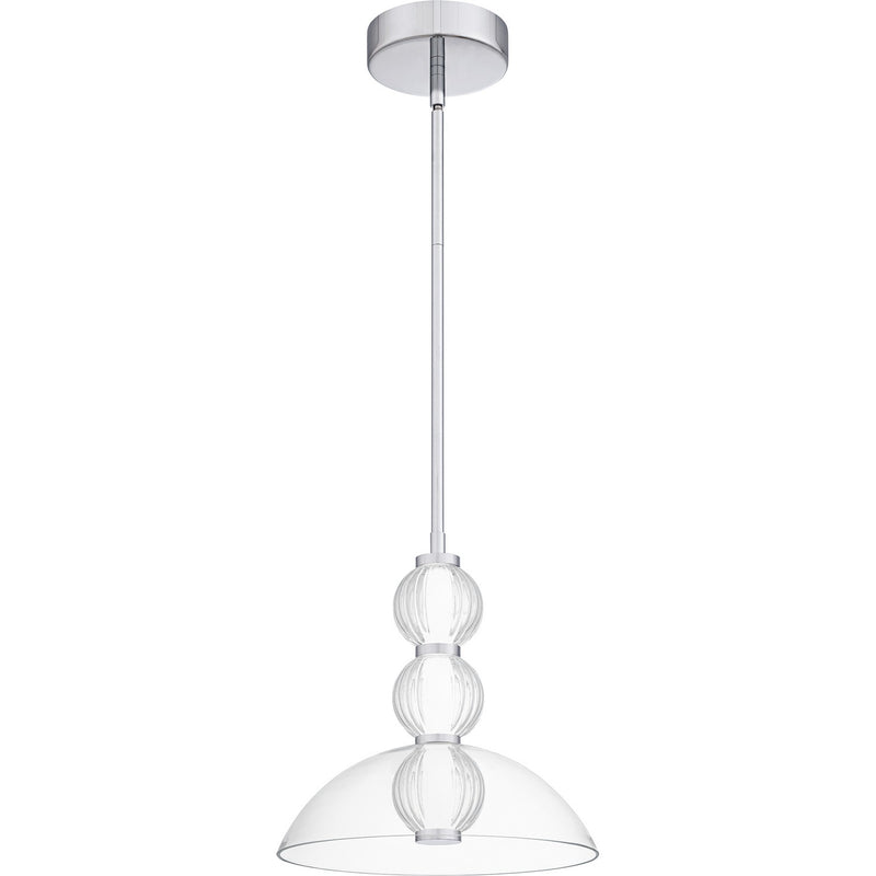 Quoizel PCELW1812C LED Pendant, Polished Chrome