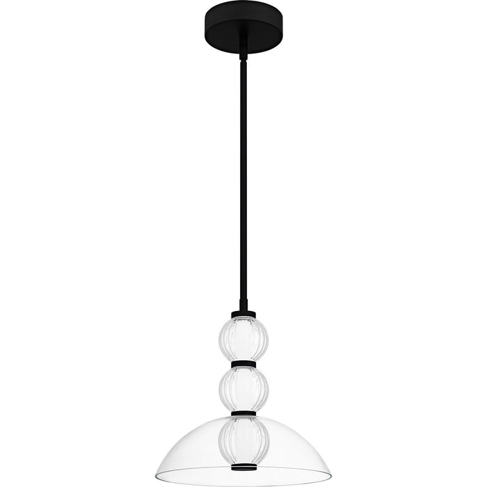 Quoizel PCELW1812MBK LED Pendant, Matte Black