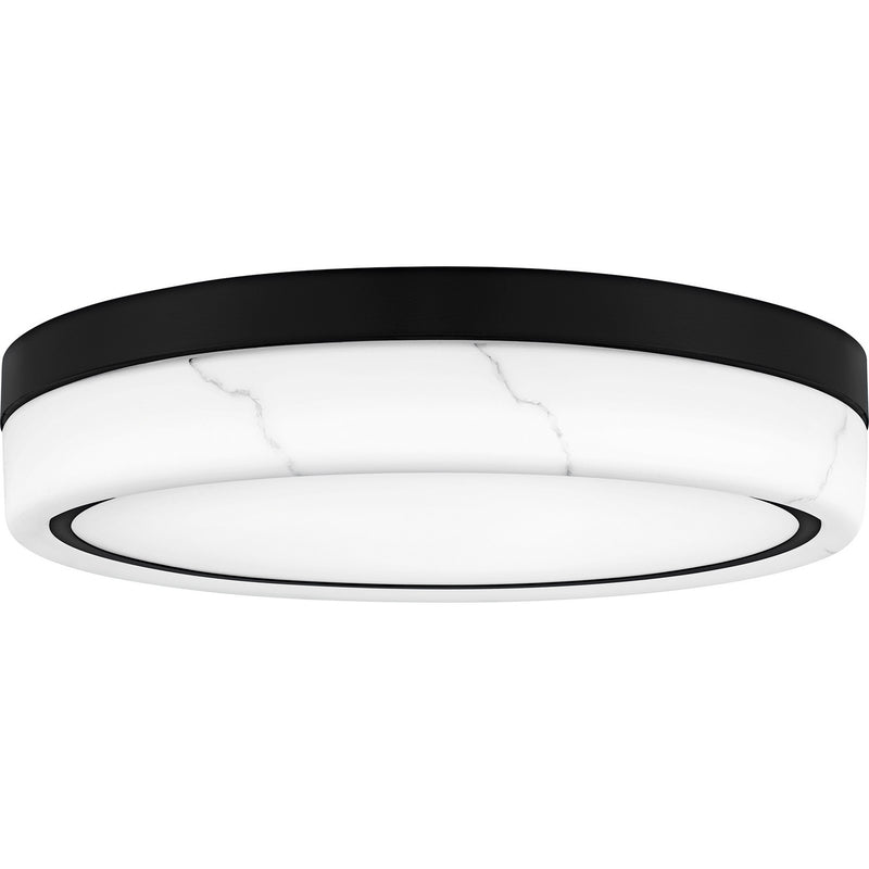 Quoizel QFL6778MBK LED Flush Mount, Matte Black