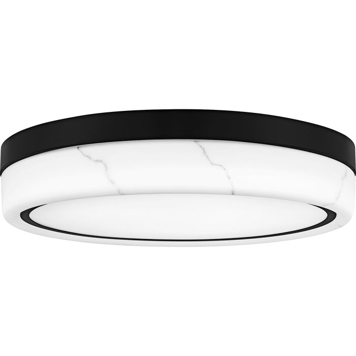 Quoizel QFL6778MBK LED Flush Mount, Matte Black