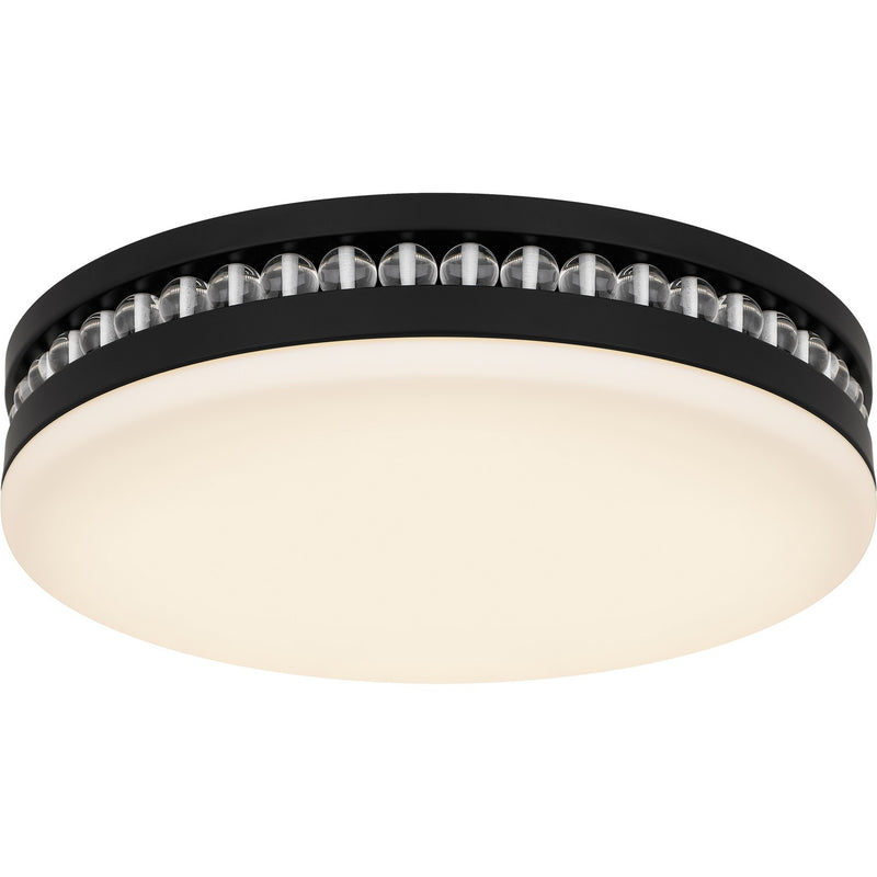 Quoizel QFL6785MBK LED Flush Mount, Matte Black