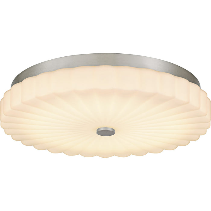 Quoizel QFL6787BN LED Flush Mount, Brushed Nickel
