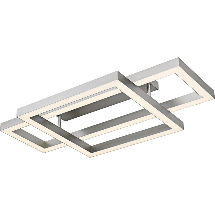 Quoizel QSF6792PBN LED Semi-Flush Mount, Painted Brushed Nickel