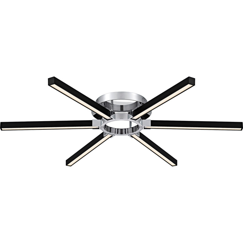 Quoizel QSF6793C LED Semi-Flush Mount, Polished Chrome