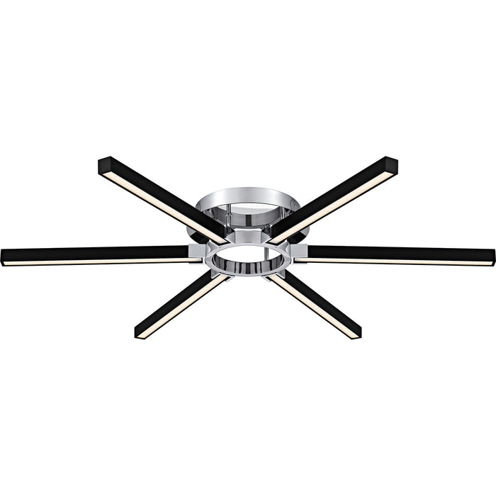 Quoizel QSF6793C LED Semi-Flush Mount, Polished Chrome