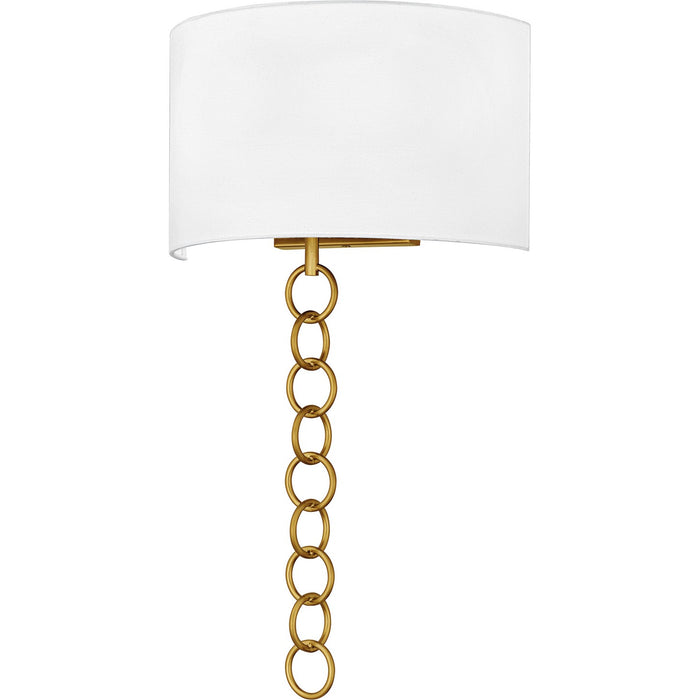 Quoizel QW6798BRG Two Light Wall Sconce, Brushed Gold
