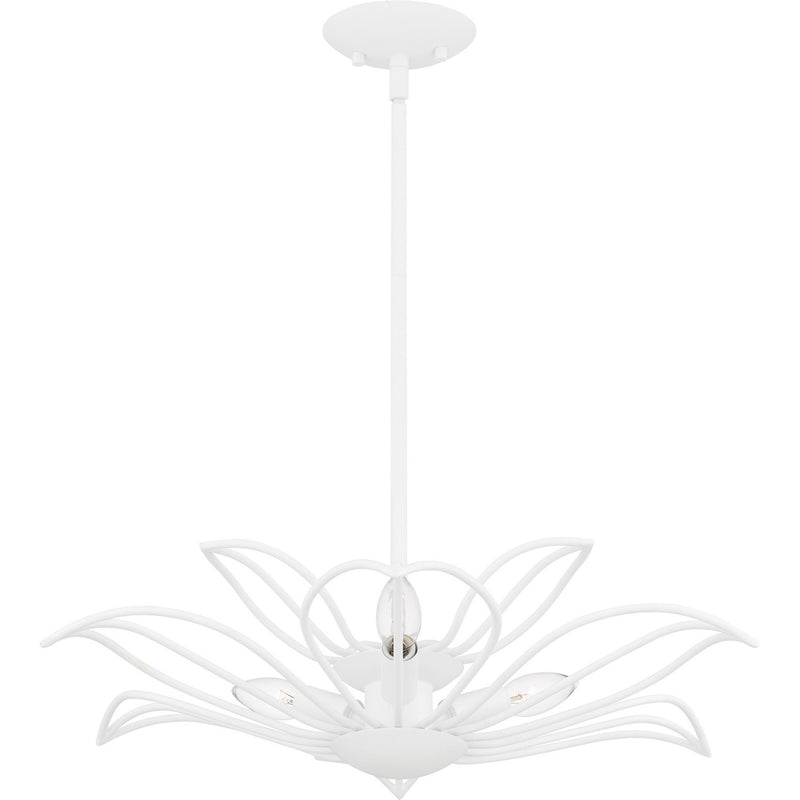 Quoizel TLH2822SW Three Light Pendant, Sand White