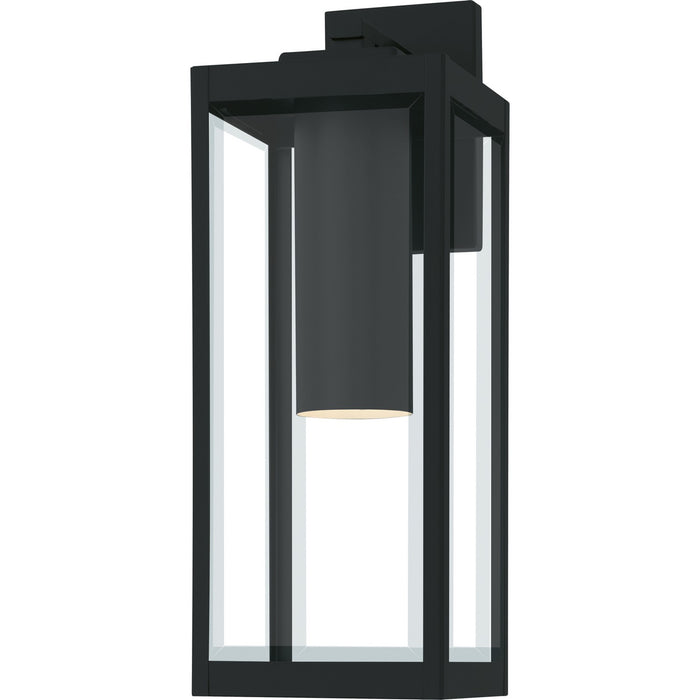 Quoizel WVR8007EK LED Outdoor Wall Lantern, Earth Black