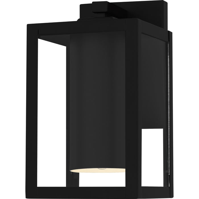 Quoizel WVR8035EK LED Outdoor Wall Lantern, Earth Black