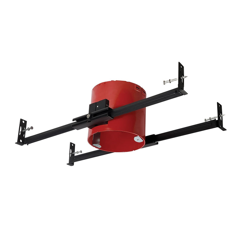 Nora Lighting NFJB-R4S Junction Box Recessed Housing, Red