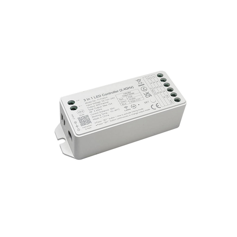Nora Lighting NATL-875 RGBW & CCT Controller for Tape Light, White