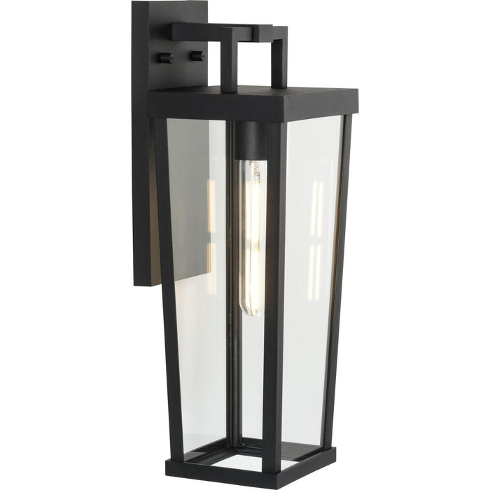 Progress Lighting P560373-031 One Light Outdoor Wall Lantern, Black