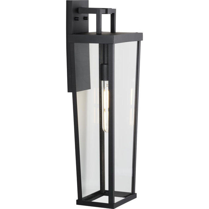 Progress Lighting P560374-031 One Light Outdoor Wall Lantern, Black