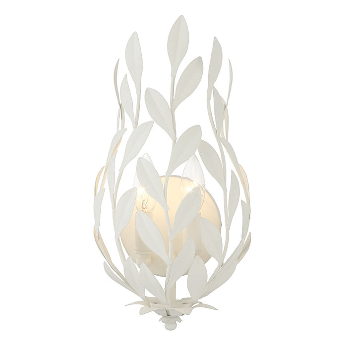 Crystorama 561-MT Two Light Wall Sconce, Matte White