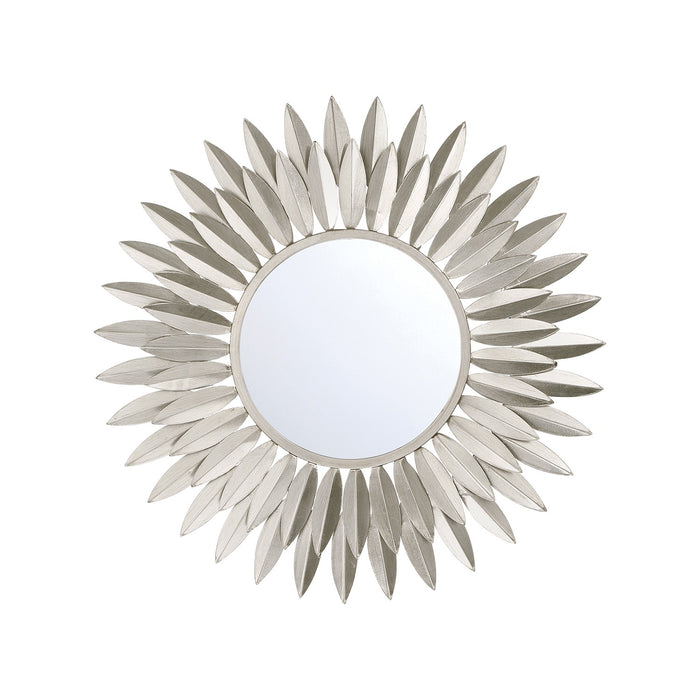 Crystorama BRH-M520-SA Mirror, Antique Silver
