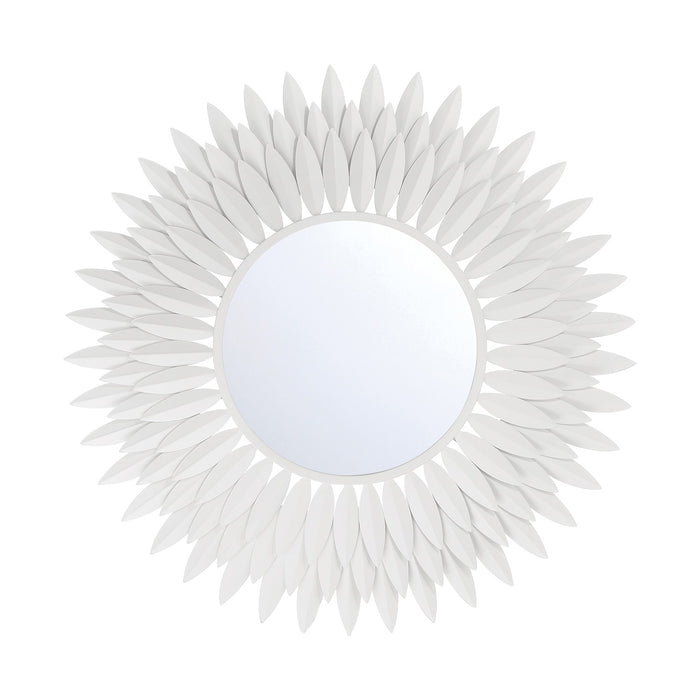 Crystorama BRH-M524-MT Mirror, Matte White