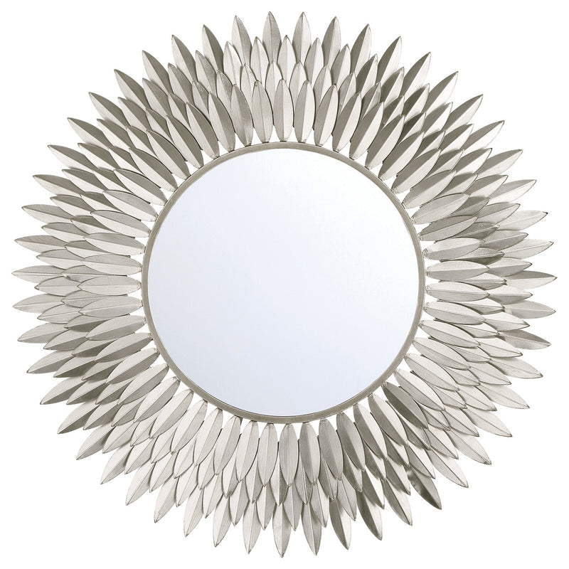 Crystorama BRH-M530-SA Mirror, Antique Silver