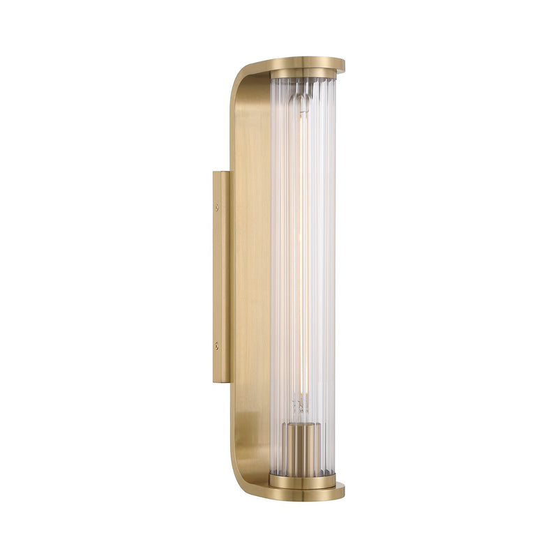 Crystorama JAR-2301-AG LED Wall Sconce, Aged Brass
