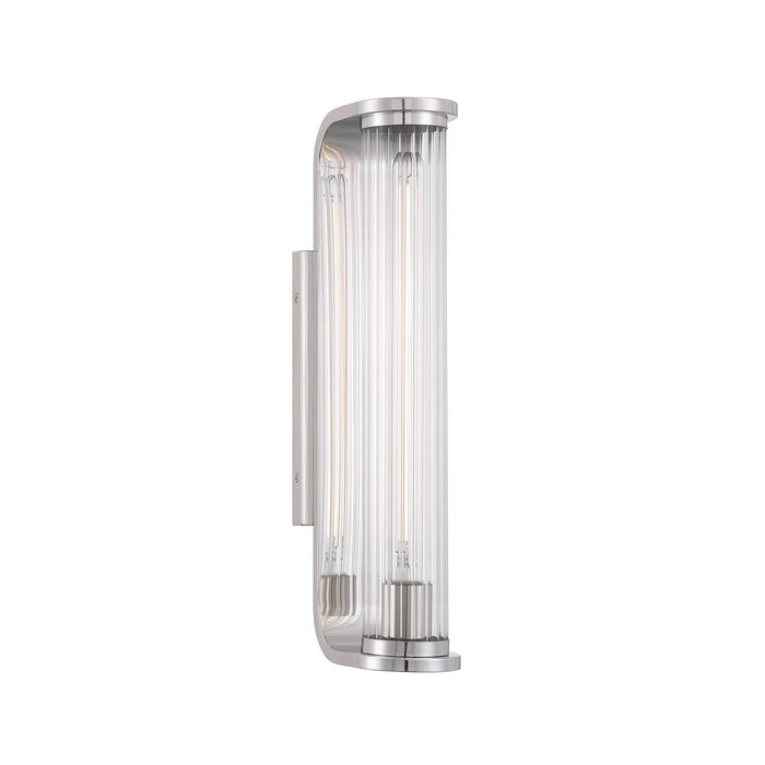 Crystorama JAR-2301-PN LED Wall Sconce, Polished Nickel