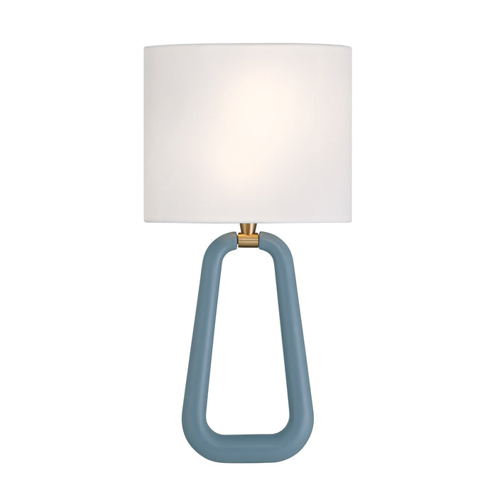 Crystorama JOR-7352-AG-BL Two Light Wall Sconce, Aged Brass + Blue