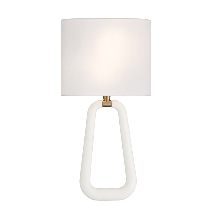 Crystorama JOR-7352-AG-MT Two Light Wall Sconce, Aged Brass + Matte White