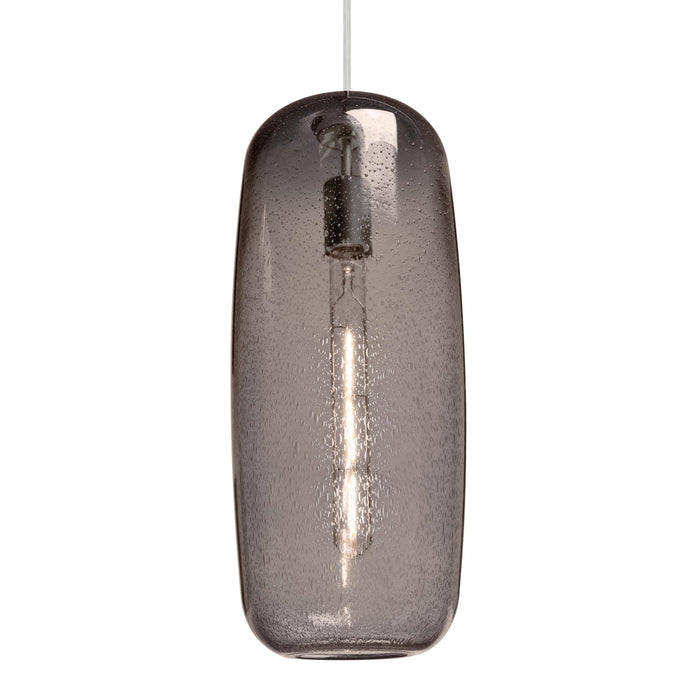 Besa 1JC-PINOT18SM-SN One Light Pendant, Black