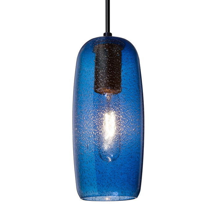 Besa 1JC-PINOT9BL-BK One Light Pendant, Black