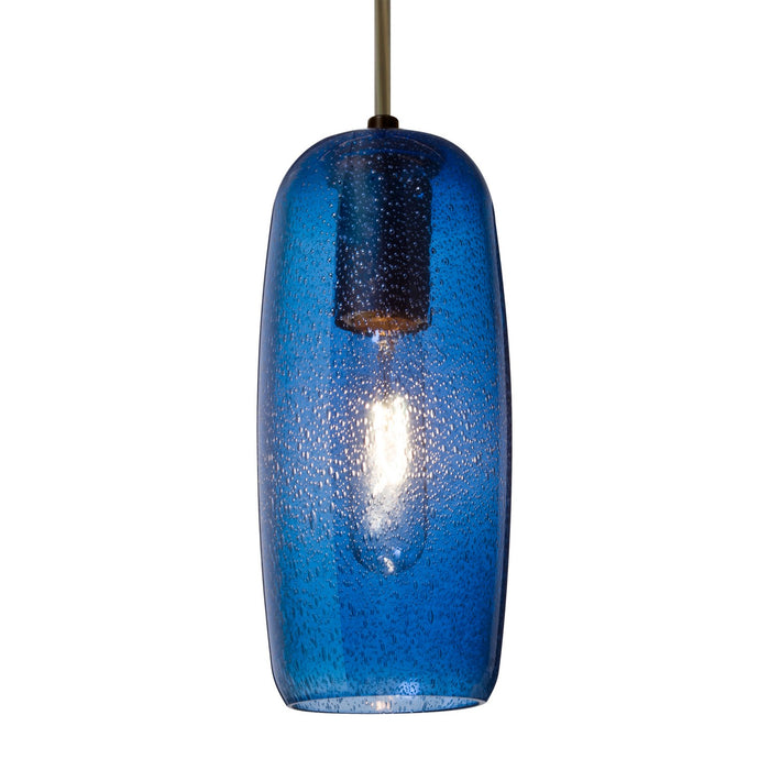 Besa 1JC-PINOT9BL-BR One Light Pendant, Bronze