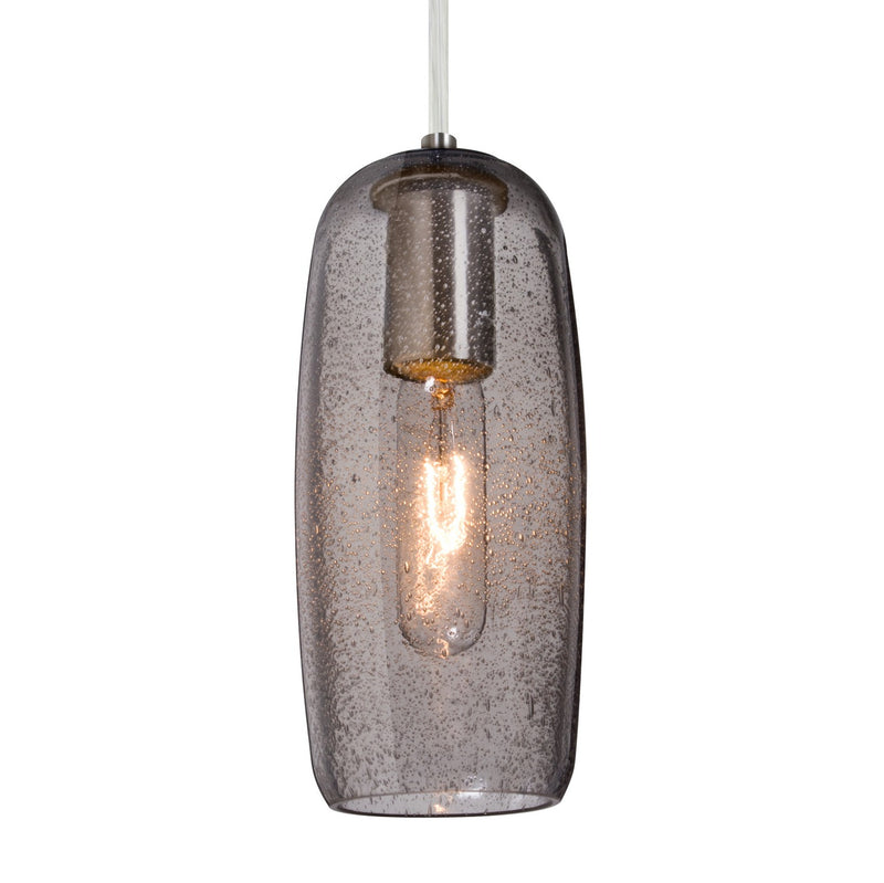 Besa 1JC-PINOT9SM-SN One Light Pendant, Black