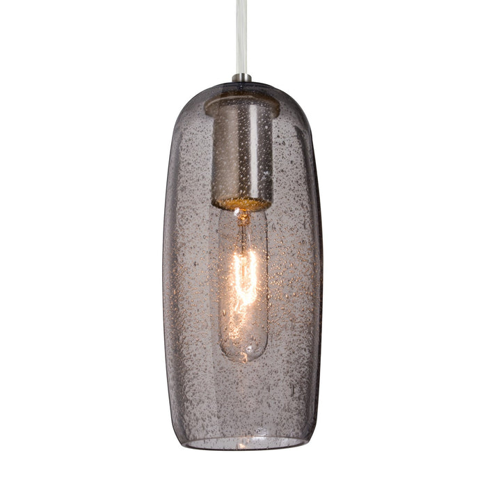Besa 1JC-PINOT9SM-SN One Light Pendant, Black