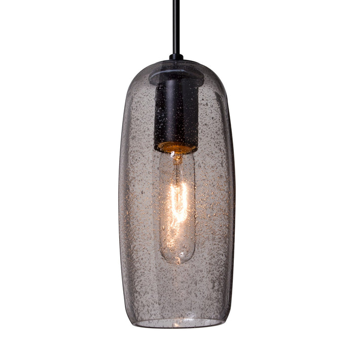 Besa 1JC-PINOT9SM-BK One Light Pendant, Black