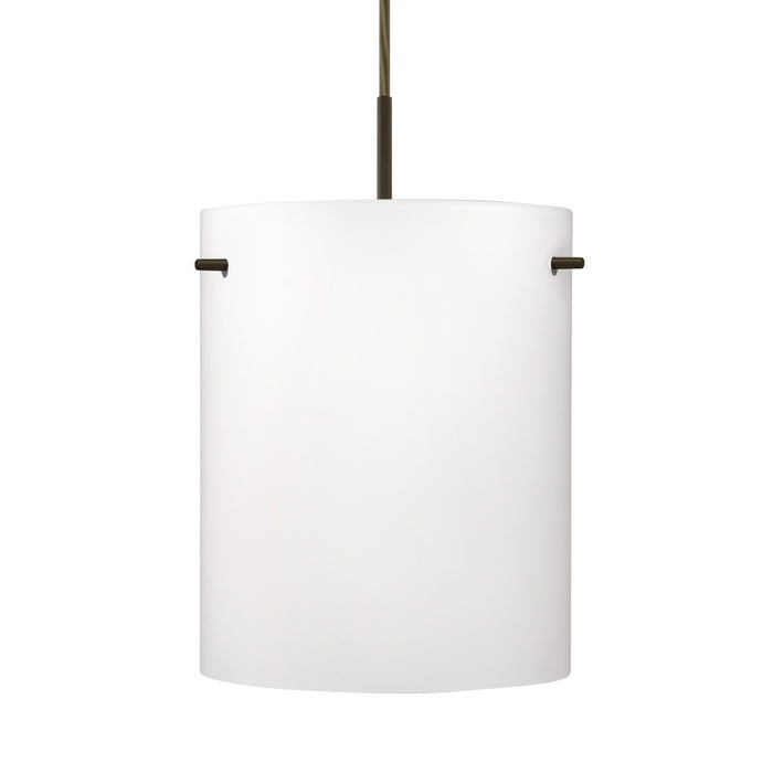 Besa 1JT-400607-LED-BR LED Pendant, Bronze
