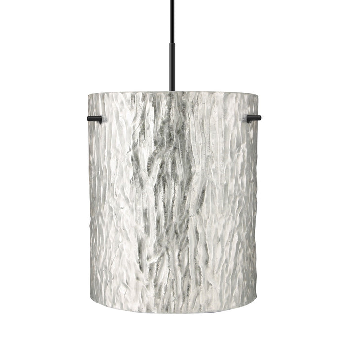 Besa 1JT-4006SS-BK One Light Pendant, Black