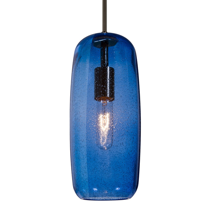 Besa 1JT-PINOT13BL-BR One Light Pendant, Bronze