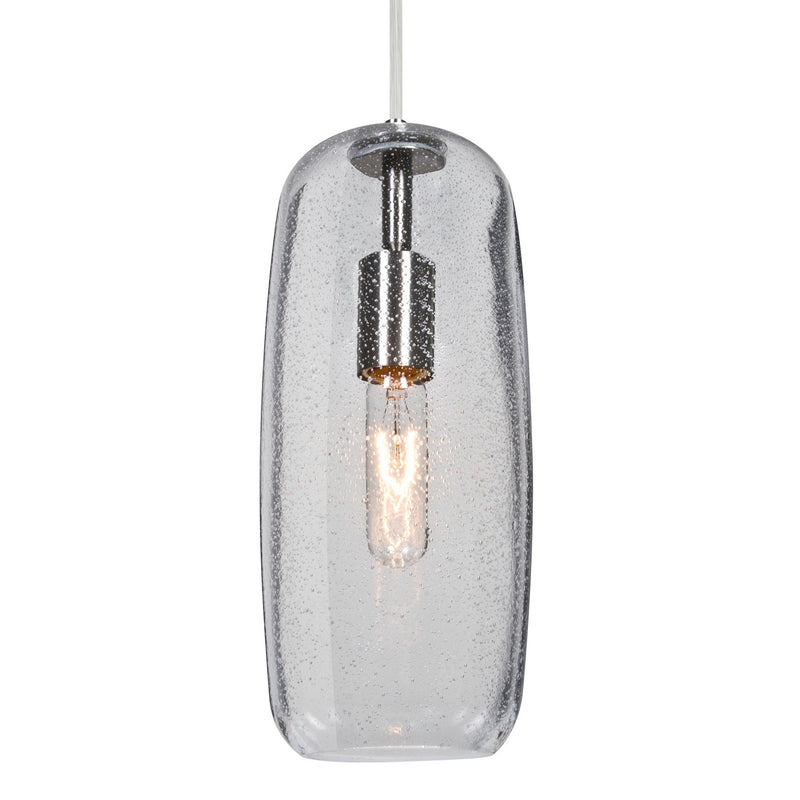 Besa 1JT-PINOT13CL-SN One Light Pendant, Black
